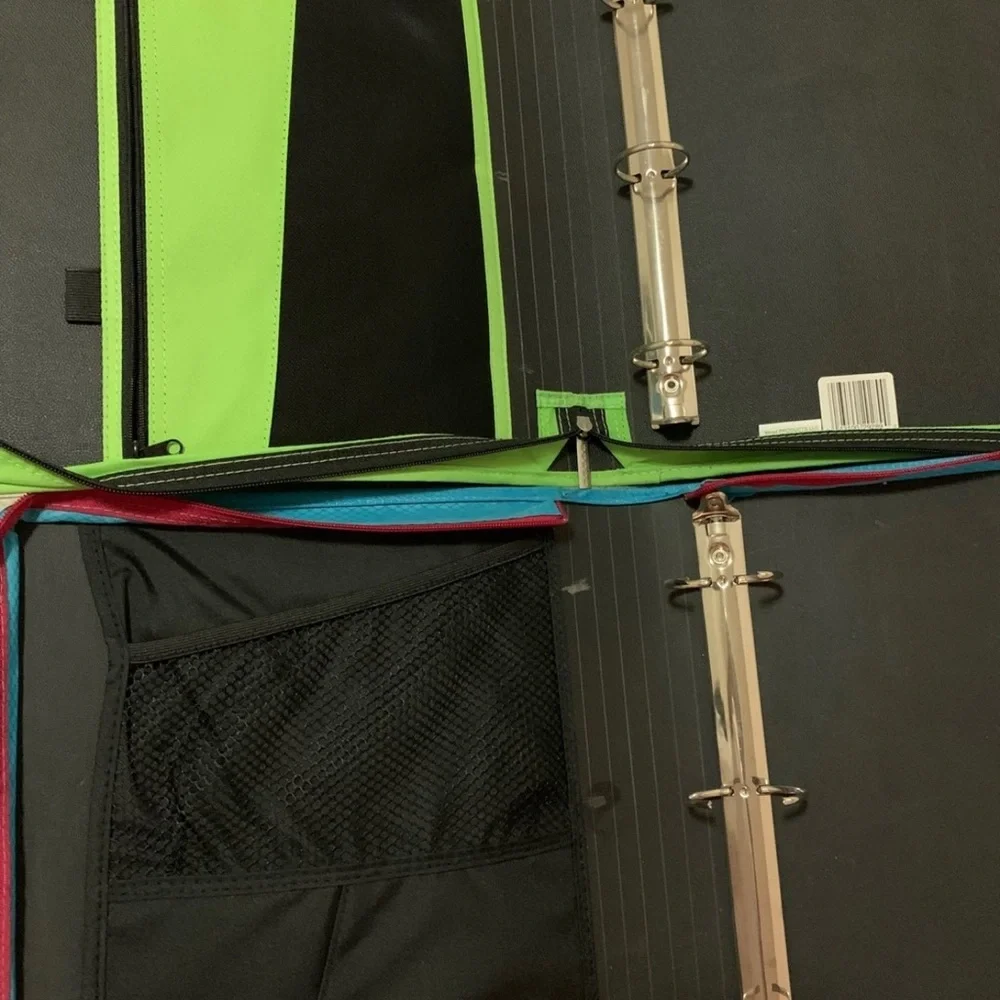 Two Five Star Zipper Binders